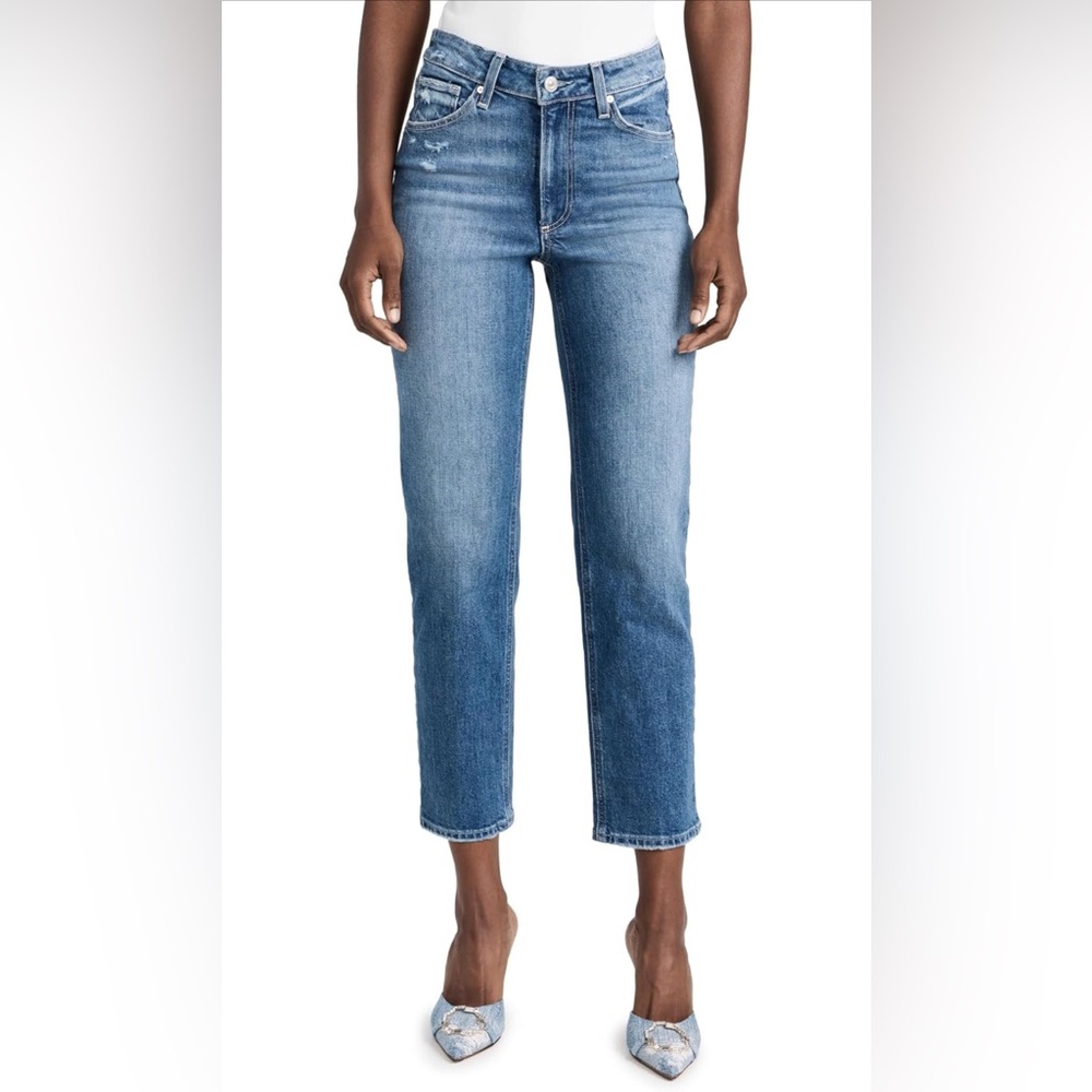 PAIGE Sarah Straight Ankle Jeans